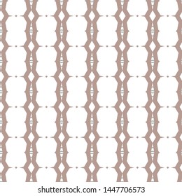 Seamless vector pattern in geometric ornamental style