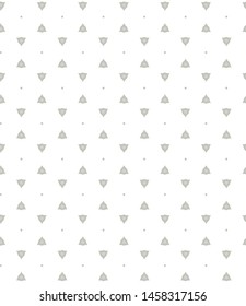Seamless vector pattern in geometric ornamental style