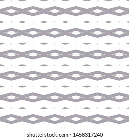 Seamless vector pattern in geometric ornamental style