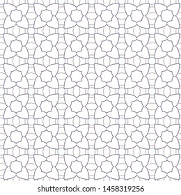 Seamless vector pattern in geometric ornamental style Seamless vector pattern in geometric ornamental style