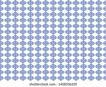 Seamless vector pattern in geometric ornamental style