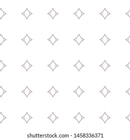 Seamless vector pattern in geometric ornamental style