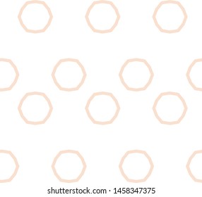 Seamless vector pattern in geometric ornamental style
