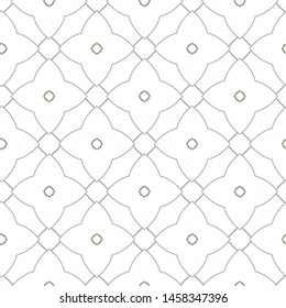 Seamless vector pattern in geometric ornamental style