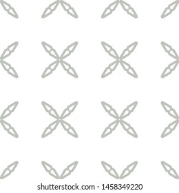 Seamless vector pattern in geometric ornamental style