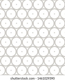 Seamless vector pattern in geometric ornamental style