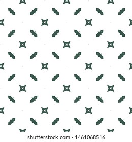 Seamless vector pattern in geometric ornamental style