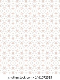 Seamless vector pattern in geometric ornamental style