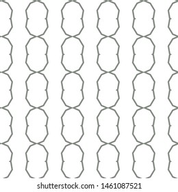 Seamless vector pattern in geometric ornamental style