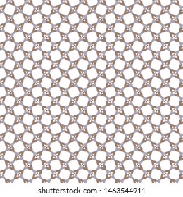 Seamless vector pattern in geometric ornamental style
