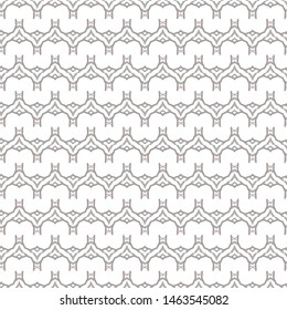Seamless vector pattern in geometric ornamental style