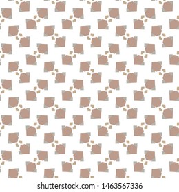 Seamless vector pattern in geometric ornamental style