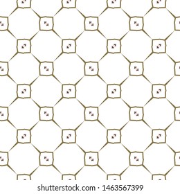 Seamless vector pattern in geometric ornamental style
