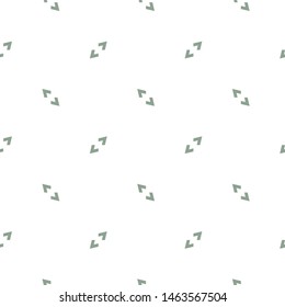 Seamless vector pattern in geometric ornamental style