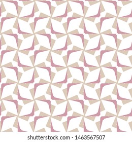 Seamless vector pattern in geometric ornamental style