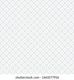 Seamless vector pattern in geometric ornamental style