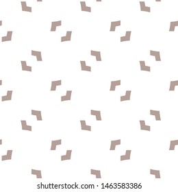 Seamless vector pattern in geometric ornamental style