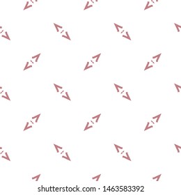 Seamless vector pattern in geometric ornamental style