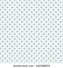 Seamless vector pattern in geometric ornamental style