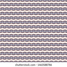 Seamless vector pattern in geometric ornamental style