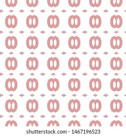 Seamless vector pattern in geometric ornamental style