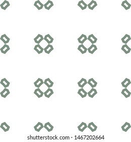 Seamless vector pattern in geometric ornamental style
