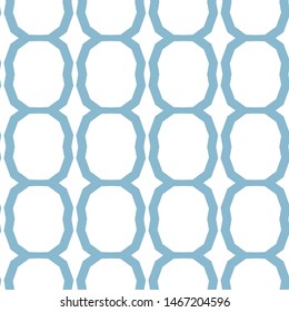 Seamless vector pattern in geometric ornamental style