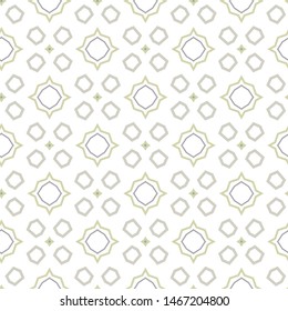 Seamless vector pattern in geometric ornamental style