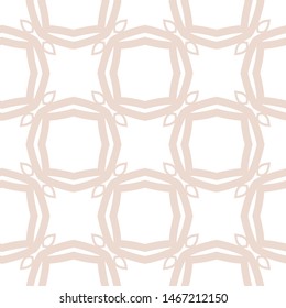 Seamless vector pattern in geometric ornamental style