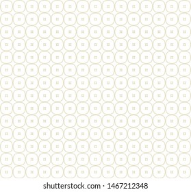 Seamless vector pattern in geometric ornamental style