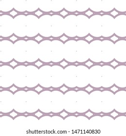 Seamless vector pattern in geometric ornamental style