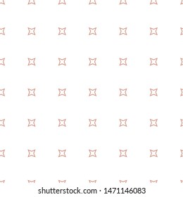 Seamless vector pattern in geometric ornamental style
