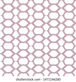 Seamless vector pattern in geometric ornamental style