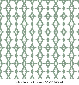 Seamless vector pattern in geometric ornamental style