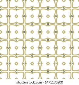 Seamless vector pattern in geometric ornamental style