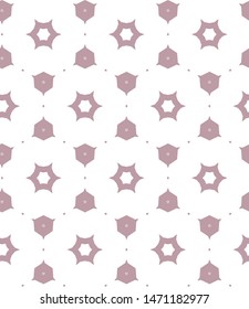 Seamless vector pattern in geometric ornamental style