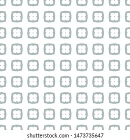 Seamless vector pattern in geometric ornamental style