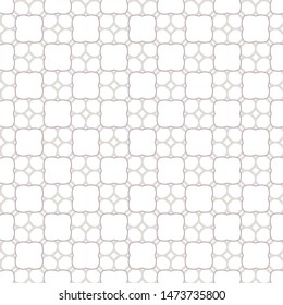 Seamless vector pattern in geometric ornamental style