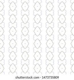 Seamless vector pattern in geometric ornamental style