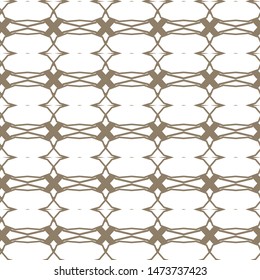 Seamless vector pattern in geometric ornamental style