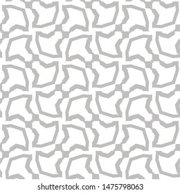 Seamless vector pattern in geometric ornamental style