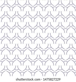 Seamless vector pattern in geometric ornamental style