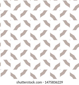 Seamless vector pattern in geometric ornamental style