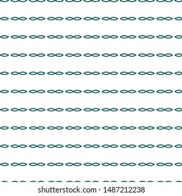 Seamless vector pattern in geometric ornamental style