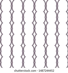 Seamless vector pattern in geometric ornamental style