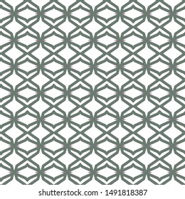 Seamless vector pattern in geometric ornamental style