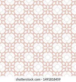 Seamless vector pattern in geometric ornamental style