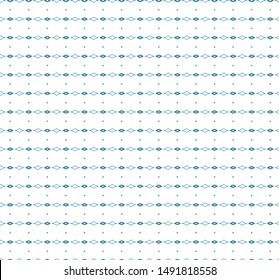 Seamless vector pattern in geometric ornamental style