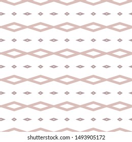 Seamless vector pattern in geometric ornamental style