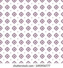 Seamless vector pattern in geometric ornamental style
